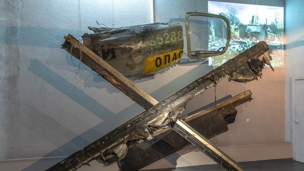 Los museos de la ciudad de Kiev exponen los restos del paso de las tropas rusas