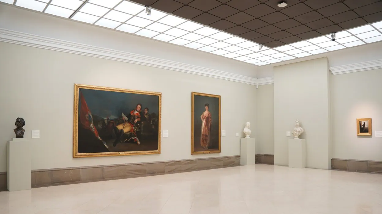 Una de las nuevas salas dedicadas a Goya en la Academia de Bellas Artes