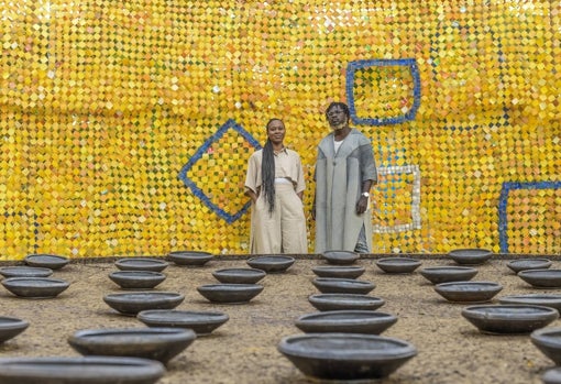 Shooting at hunger, por Serge Attukwei