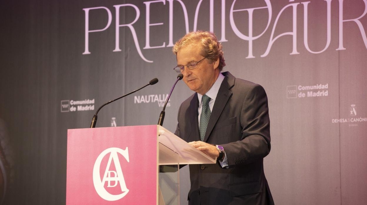 Ignacio Ybarra, presidente de Vocento, en la entrega de los XII y XIII premios Taurinos ABC