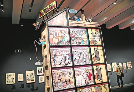 Recreación de ‘13 de la Rue del Percebe’, de Ibáñez