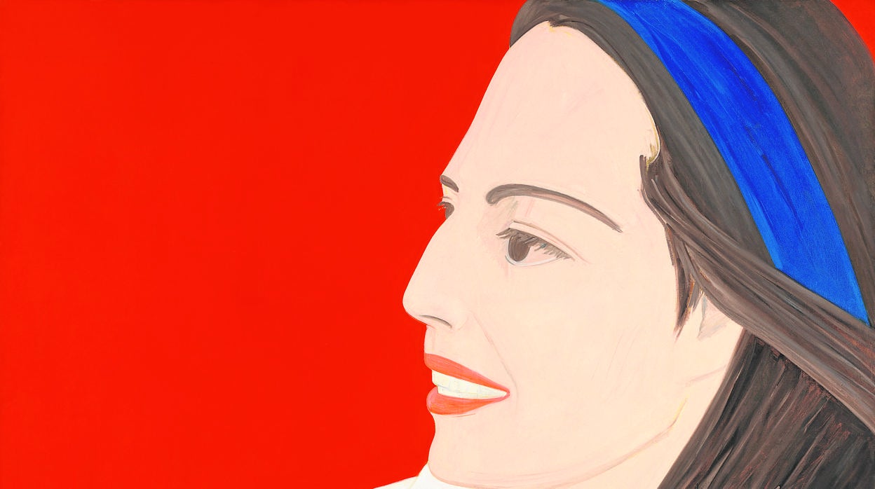 ‘La sonrisa roja’ (1963), de Alex Katz