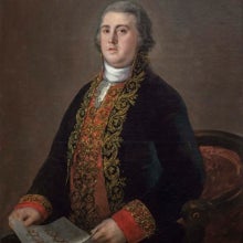 'Retrato de Juan López de Robredo', de Goya. Galería Caylus