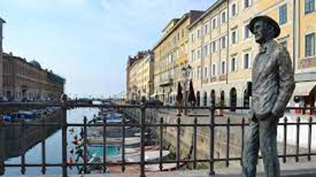 Estatua de James Joyce en Trieste