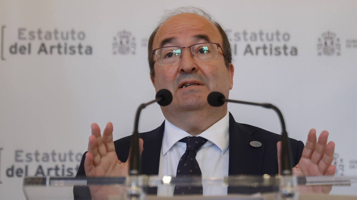 Miquel Iceta, ministro de Cultura