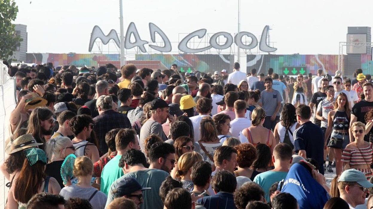 La entrada al festival Mad Cool