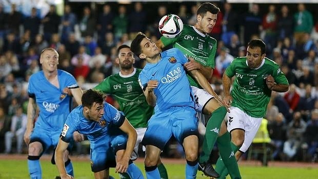 Un Barça vergonzoso se confunde con un Segunda B