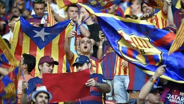 Las gradas del Camp Nou se volverán a llenar de esteladas