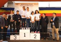 Las hermanas Munté, campeonas del GP Principado de Andorra