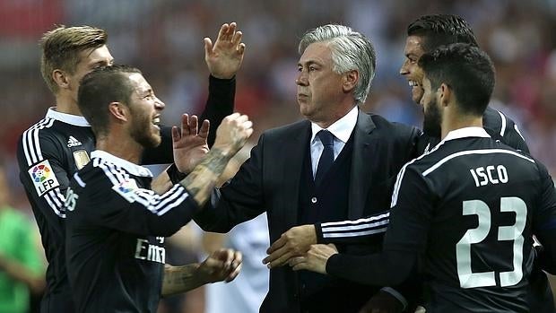 Ancelotti: «Tuve problemas con algunos futbolistas»