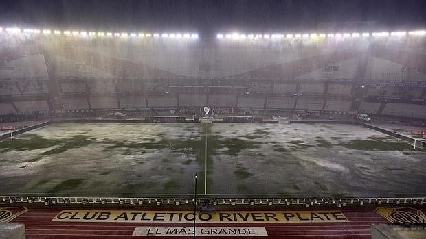 Así estaba el estadio