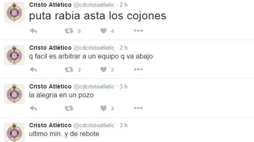 Escándalo en Twitter por los comentarios del community manager del Cristo Atlético