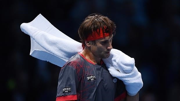 Ferrer choca con Murray