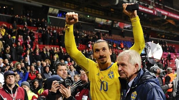 Ibrahimovic, al término del partido