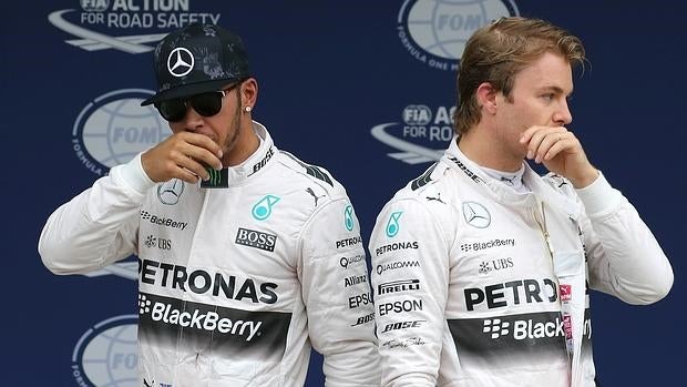 Lewis Hamilton y Nico Rosberg