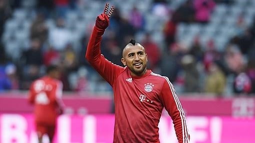 Arturo Vidal, jugador del Bayern