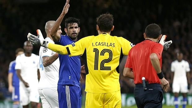 Bronca descomunal entre Íker Casillas y Diego Costa