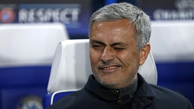 Mourinho, confiado al inicio del partido