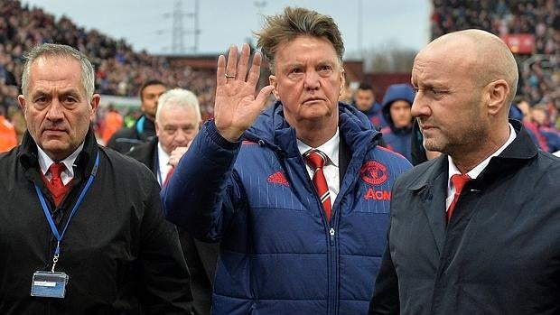 Louis Van Gaal, tras el partido ante el Stoke