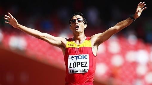 Miguel Ángel López, oro en Pekín