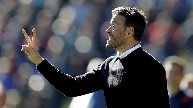 Luis Enrique, técnico del Barcelona