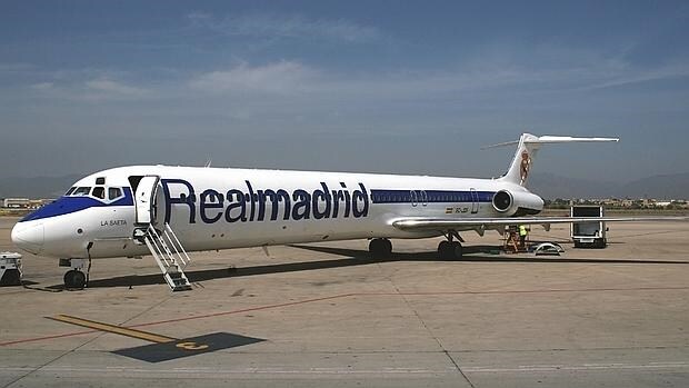 Avión del Real Madrid
