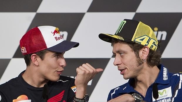 Rossi y Márquez rompen relaciones comerciales