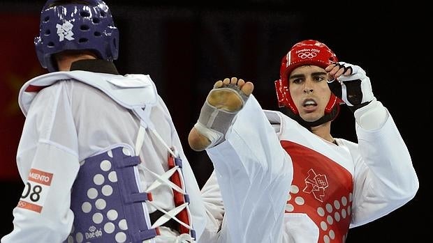 NIcolás García, durante los Juegos Olímpicos de Londres 2012