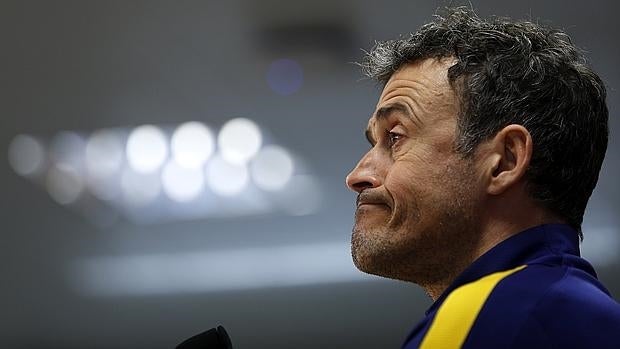 Luis Enrique, entrenador del Barcelona