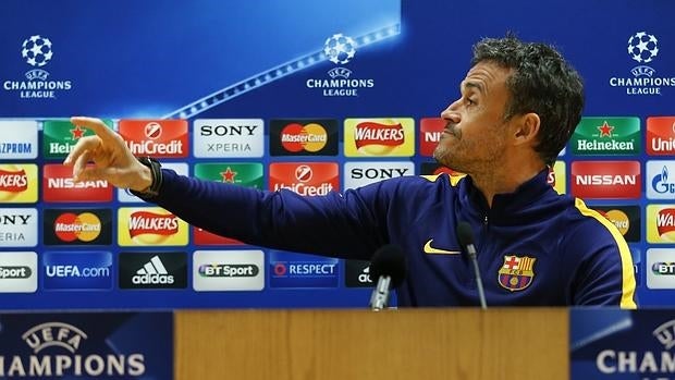 Luis Enrique y el secreto del tridente: «Les digo abracadabra»