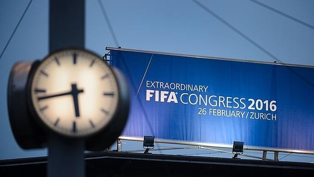 La sede del congreso de la FIFA en Zúrich