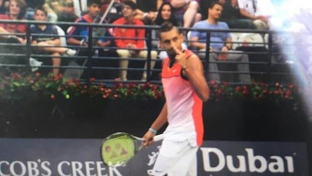 La enésima salida de tono de Nick Kyrgios