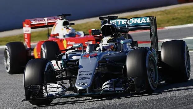 El Mercedes de Hamilton rindió mejor que el resto de coches