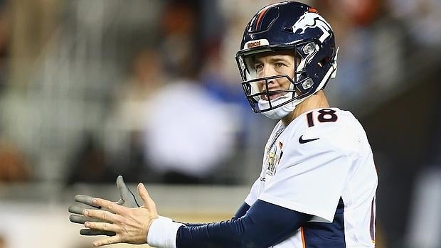 Peyton Manning durante la última Super Bowl