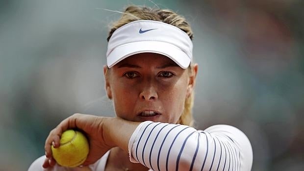 Sharapova, en el último Roland Garros