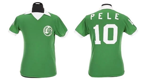 Camiseta de Pelé en el mítico New York Cosmos de los setenta