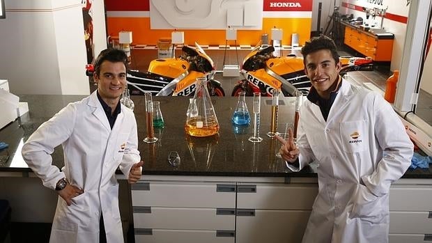 Márquez y Pedrosa buscan la fórmula