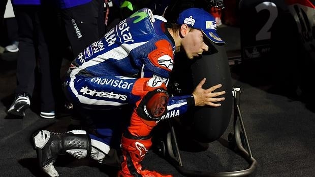 Lorenzo, tras su victoria en Qatar