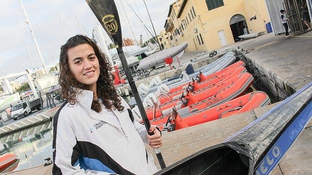 Raquel Bota, campeona de España de Kayak de mar