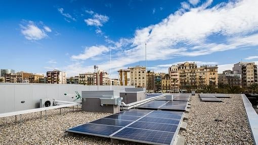 Paneeles solares para el agua caliente