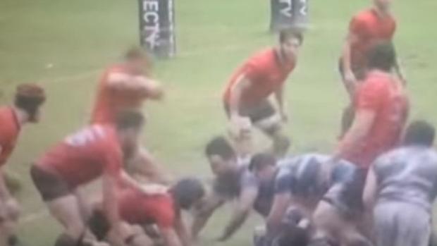 La salvaje patada en la cabeza que conmociona al rugby