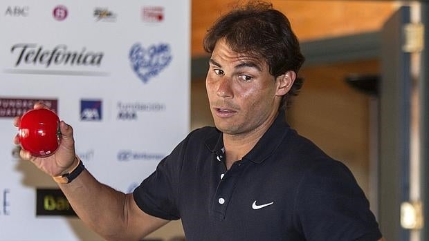 Nadal, durante el congreso «Lo que de verdad importa»