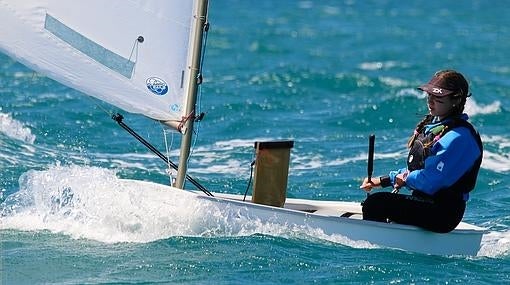 Inés Alcañiz, primera fémina clasificada