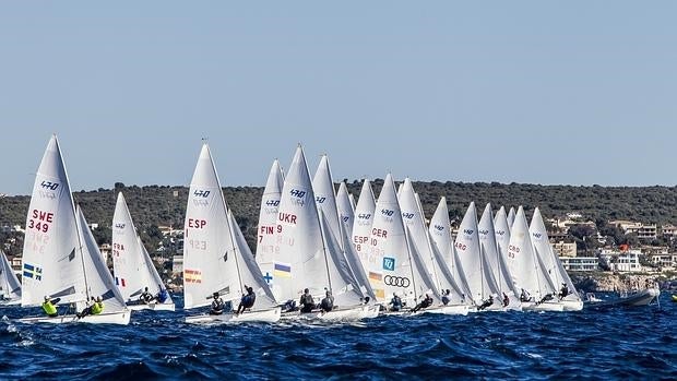 Buena jornada en la bahía de Palma