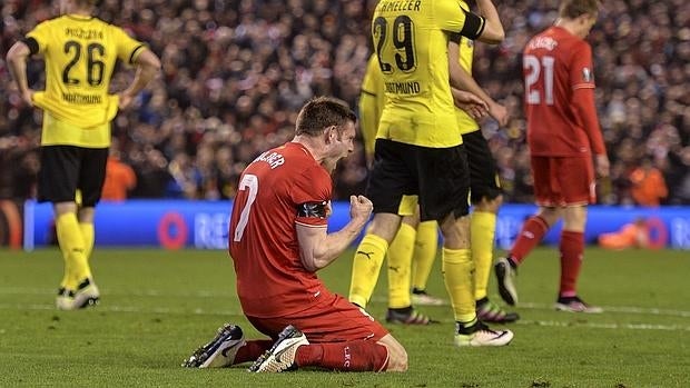 Increíble remontada del Liverpool ante el Dortmund