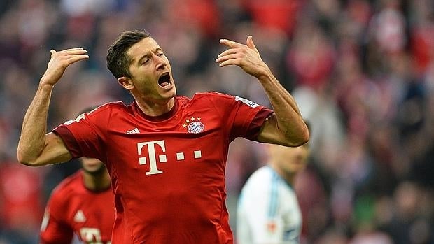 Lewandowski dirige la goleada del Bayern