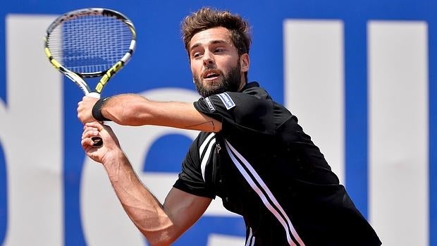 Paire, durante el partido contra Nishikori