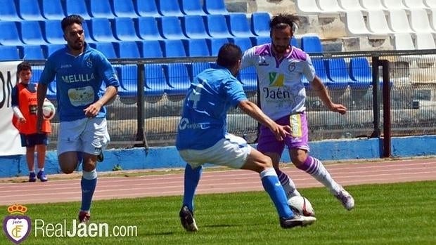 Encuentro entre el Melilla y el Real Jaén