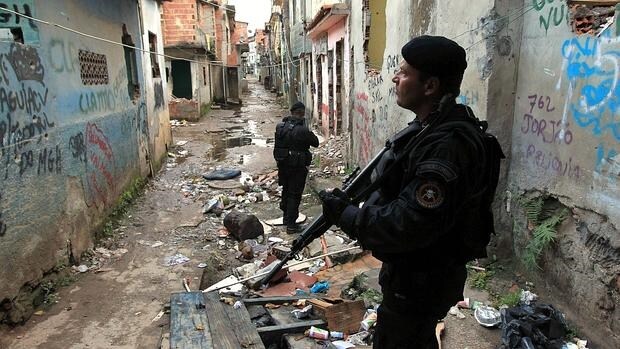 Operación policial en una favela de Río de Janeiro