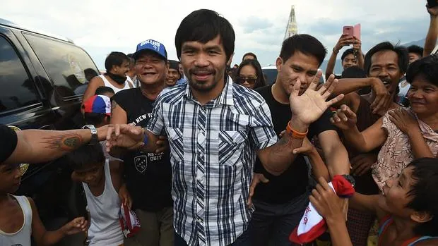 Manny Pacquiao es una gran estrella en Filipinas